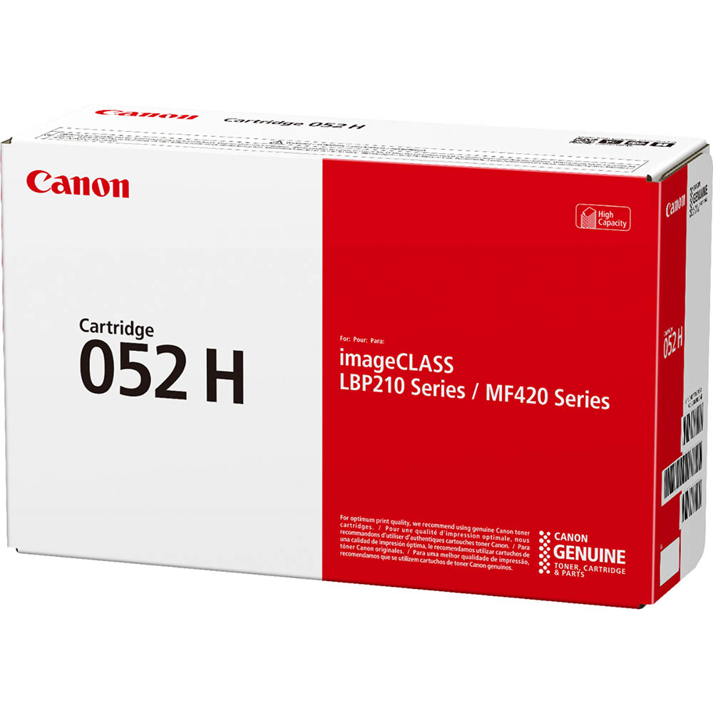 Image for CANON CART052 TONER CARTRIDGE HIGH YIELD BLACK from OFFICE NATIONAL CANNING VALE