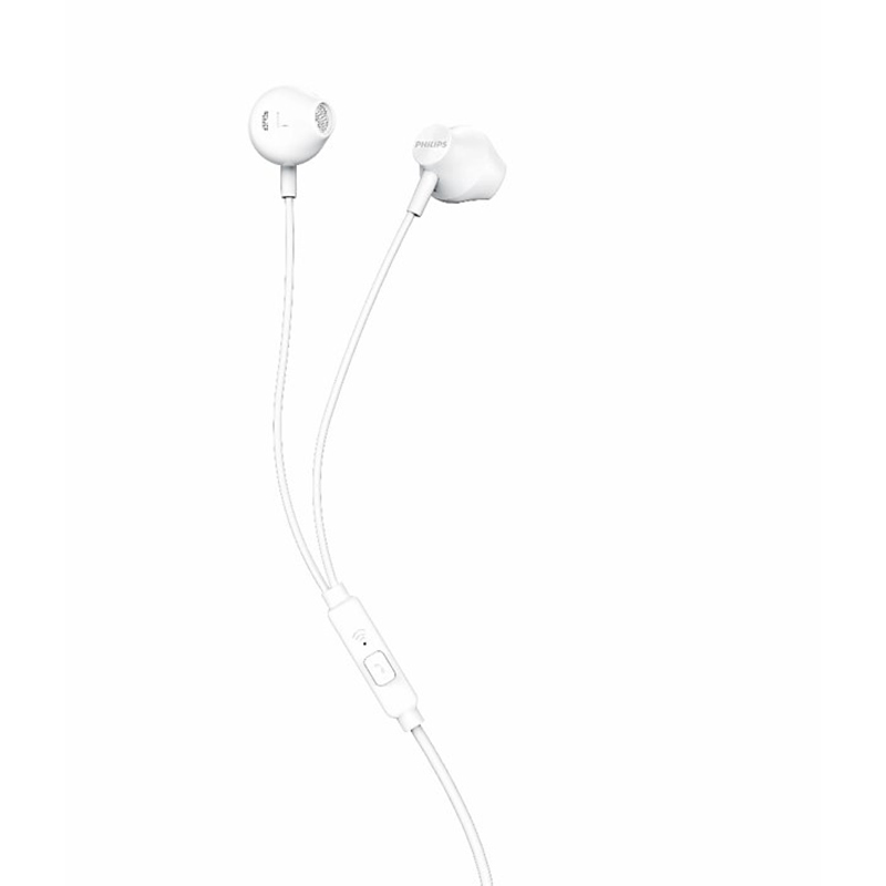 Image for PHILIPS IN-EAR EARBUDS WIRED WITH MICROPHONE WHITE from Coleman's Office National