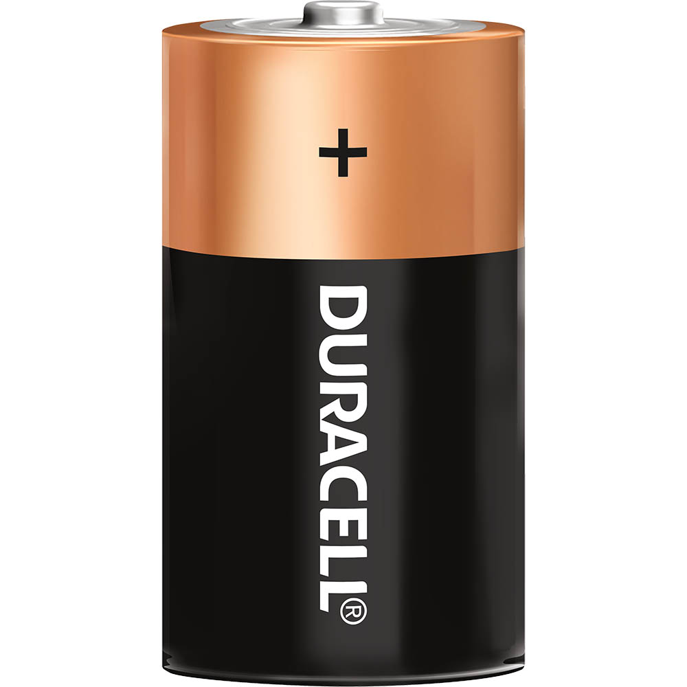 Image for DURACELL COPPERTOP ALKALINE D BATTERY from Office National