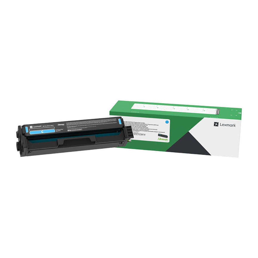 Image for LEXMARK 20N3XC0 TONER CARTRIDGE EXTRA HIGH YIELD CYAN from Office National