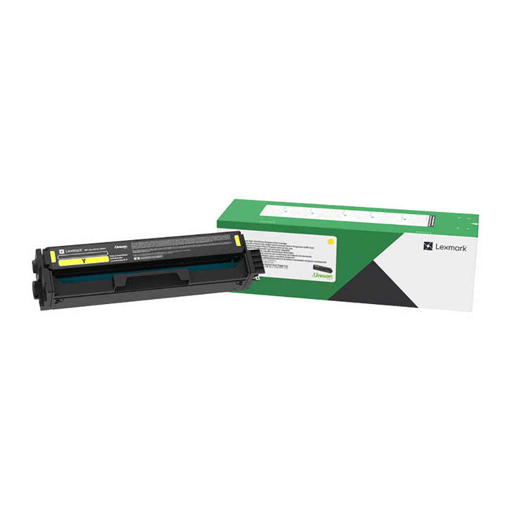 Image for LEXMARK 20N3XY0 TONER CARTRIDGE EXTRA HIGH YIELD YELLOW from Office National