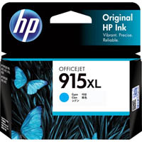hp 3ym19aa 915xl ink cartridge high yield cyan