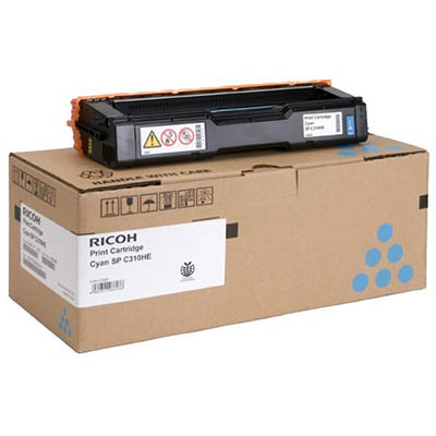 Image for RICOH 406484 TONER CARTRIDGE CYAN from Office National