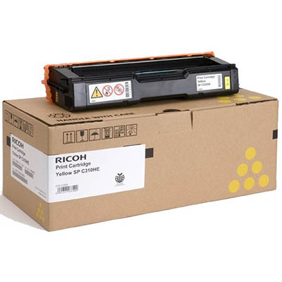 Image for RICOH 406486 TONER CARTRIDGE YELLOW from Chris Humphrey Office National