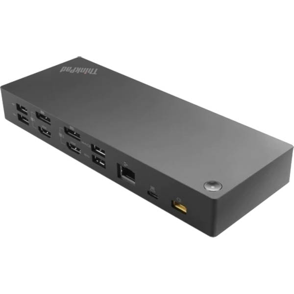 Image for LENOVO THINKPAD HYBRID USB-C WITH USB-A DOCK BLACK from Office National