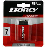 dorcy super alkaline 9v battery