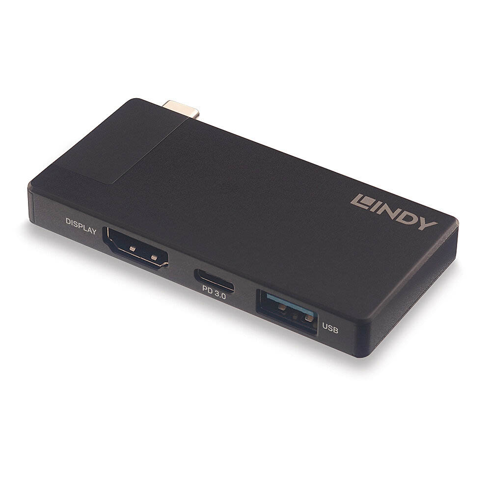Image for LINDY 43336 USB-C LAPTOP DOCKING STATION BLACK from PaperChase Office National