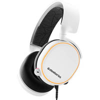steelseries arctis 5 wired gaming headset white