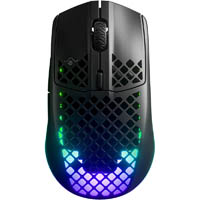 steelseries aerox 3 wireless gaming mouse black