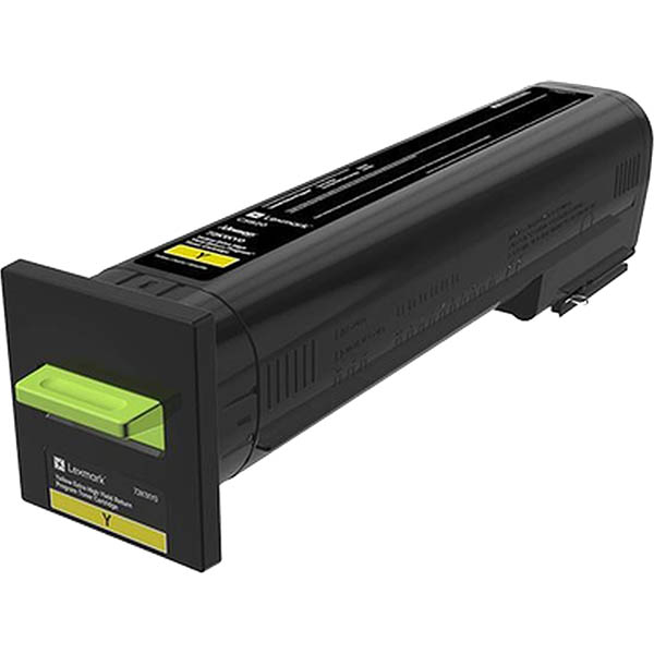 Image for LEXMARK 72K6XY0 TONER CARTRIDGE EXTRA HIGH YIELD YELLOW from Two Bays Office National