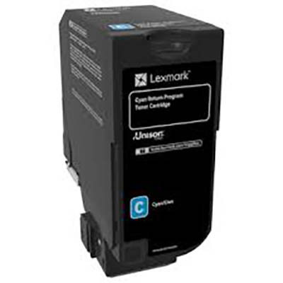 Image for LEXMARK 74C60C0 TONER CARTRIDGE CYAN from Discount Office National