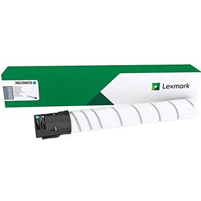 Image for LEXMARK 76C00C0 TONER CARTRIDGE CYAN from Office National