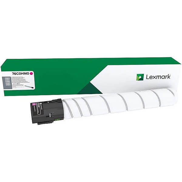 Image for LEXMARK 76C0HM0 TONER CARTRIDGE HIGH YIELD MAGENTA from Coleman's Office National