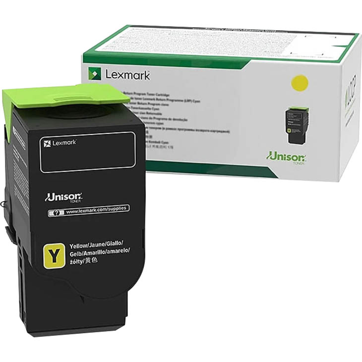 Image for LEXMARK 78C6UYE TONER CARTRIDGE ULTRA HIGH YIELD YELLOW from Discount Office National