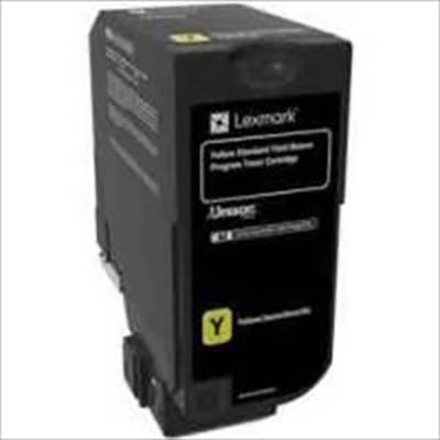 Image for LEXMARK 78C6XYE TONER CARTRIDGE EXTRA HIGH YIELD YELLOW from Discount Office National