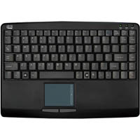 adesso akb-410ub slim touch mini touchpad keyboard black