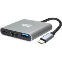 adesso auh-4010 3-in-1 usb-c multiport docking station