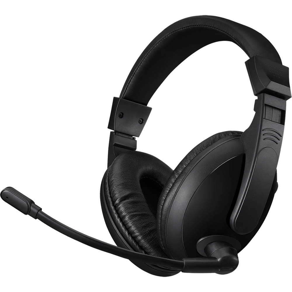 Image for ADESSO H5U XTREAM STEREO USB MULTIMEDIA HEADSET BLACK from Office National Barossa