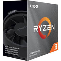amd ryzen 3 3100 quad-core 3.6 ghz socket am4 65w desktop processor