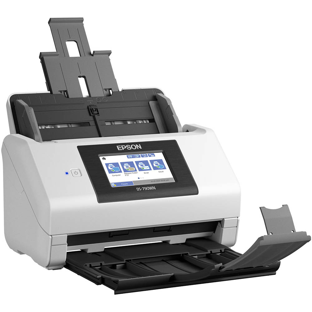 Image for EPSON DS-790WN WORKFORCE NETWORK DOCUMENT SCANNER from Angletons Office National