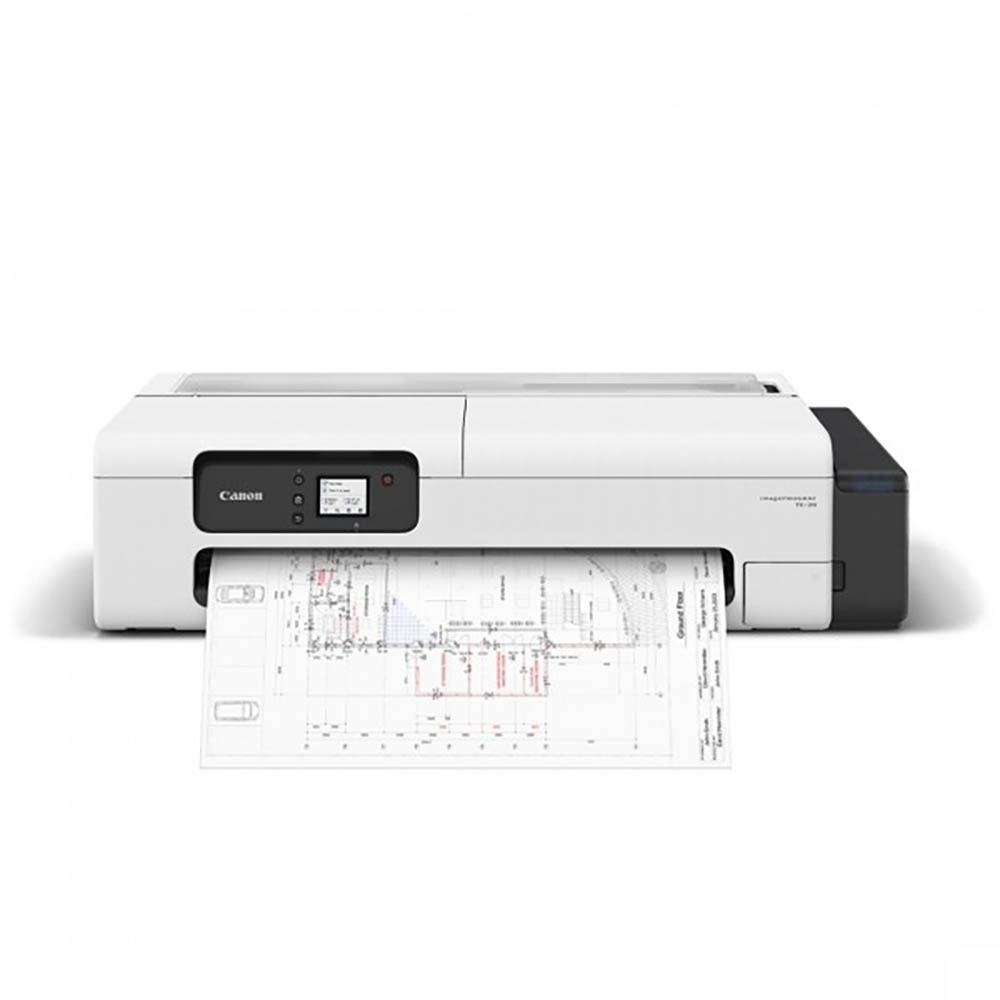 Image for CANON TC20 LARGE FORMAT PRINTER WIDE FORMAT 24INCHES WHITE from Office National