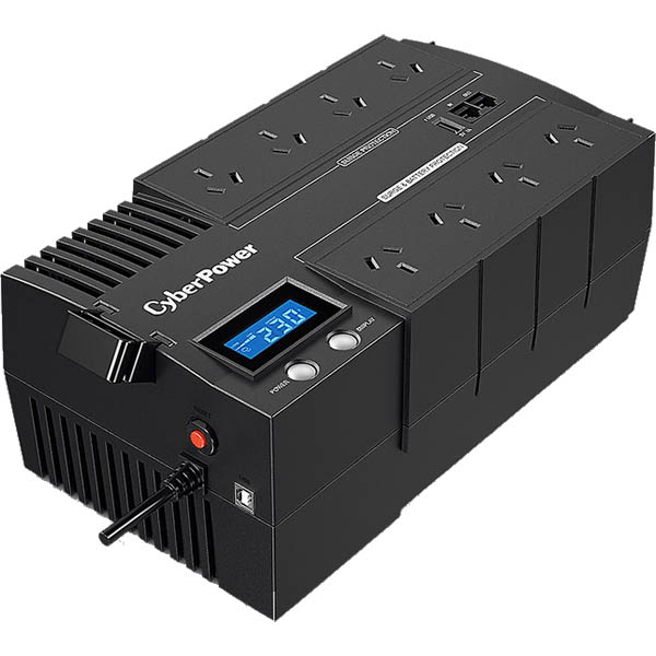 Image for CYBERPOWER BR1000ELCD DESKTOP BACKUP UPS 1000VA/600W from Ezi Office National Tweed