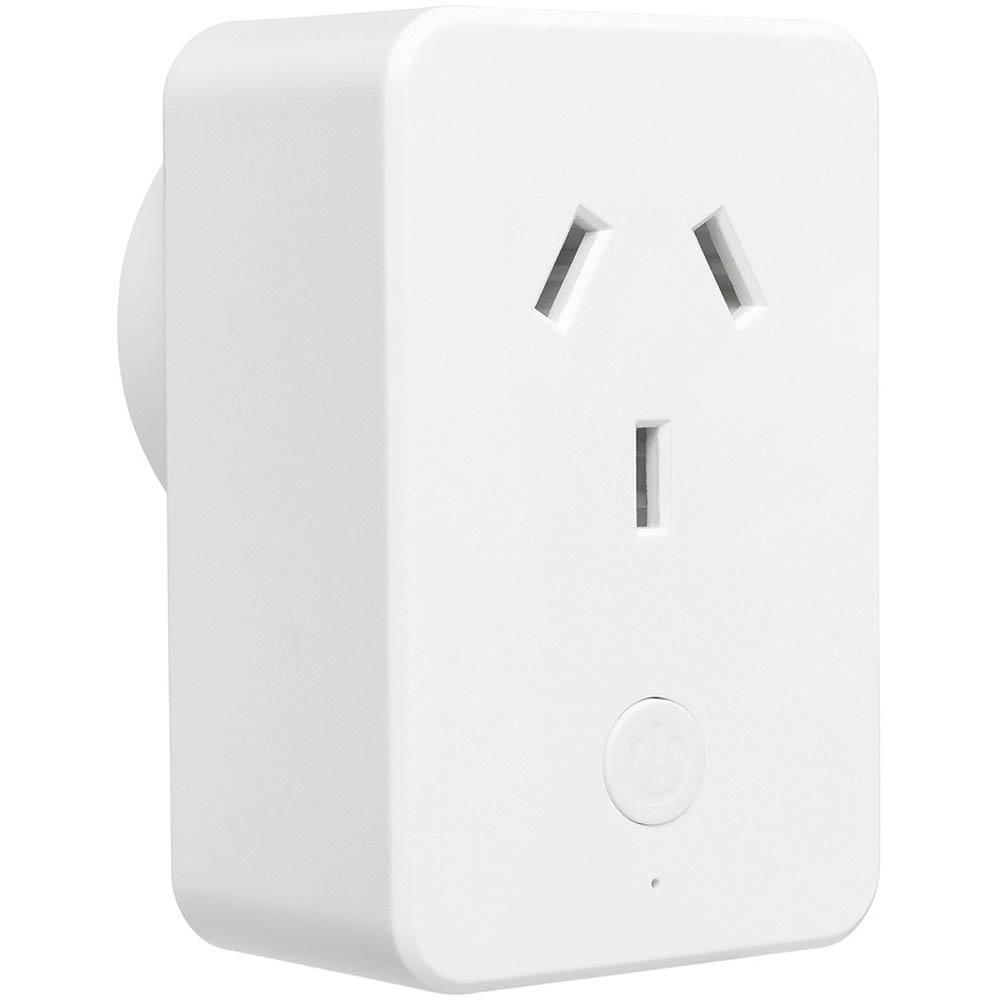 Image for BRILLIANT SMART SINGLE WIFI PLUG WITH ELECTRICITY MONITOR WHITE from Office National Barossa