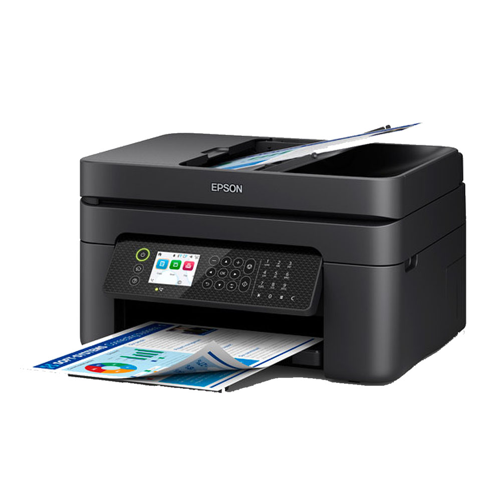 Image for EPSON WF2950 4 COLOUR MULTIFUNCTION INKJET PRINTER A4 BLACK from PaperChase Office National