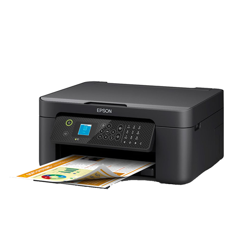 Image for EPSON WF2910 4 COLOUR MULTIFUNCTION INKJET PRINTER A4 BLACK from PaperChase Office National