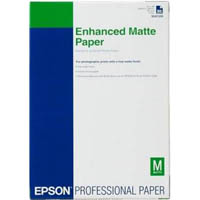epson s042095 versatile enhanced matte photo paper 192gsm a2 pack 50