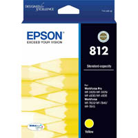 epson 812 ink cartridge yellow