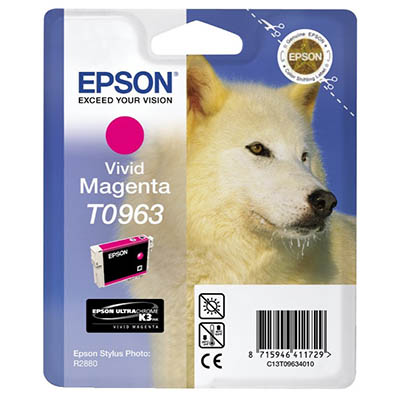 Image for EPSON T0963 INK CARTRIDGE VIVID MAGENTA from Surry Office National