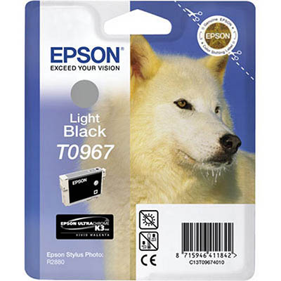 Image for EPSON T0967 INK CARTRIDGE LIGHT BLACK from Angletons Office National