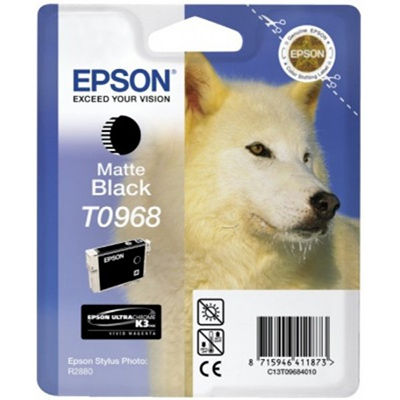 Image for EPSON T0968 INK CARTRIDGE MATTE BLACK from Pirie Office National