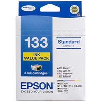 epson 133 ink cartridge value pack cyan/magenta/yellow/black