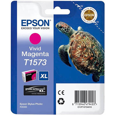 Image for EPSON T1573 INK CARTRIDGE MAGENTA from PaperChase Office National