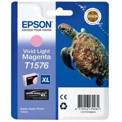 Image for EPSON T1576 INK CARTRIDGE LIGHT MAGENTA from Ezi Office National Tweed