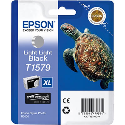 Image for EPSON T1579 INK CARTRIDGE LIGHT LIGHT BLACK from Office National Barossa