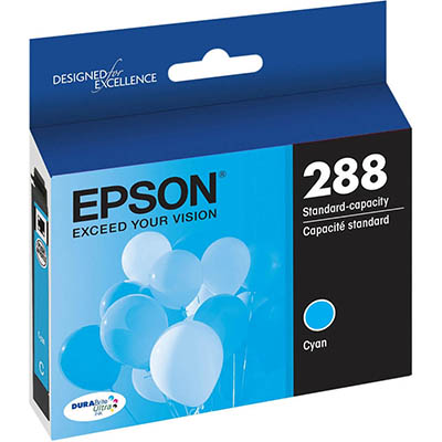 Image for EPSON 288 INK CARTRIDGE CYAN from Mackay Business Machines (MBM) Office National