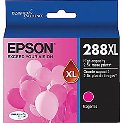 Image for EPSON 288XL INK CARTRIDGE HIGH YIELD MAGENTA from Surry Office National
