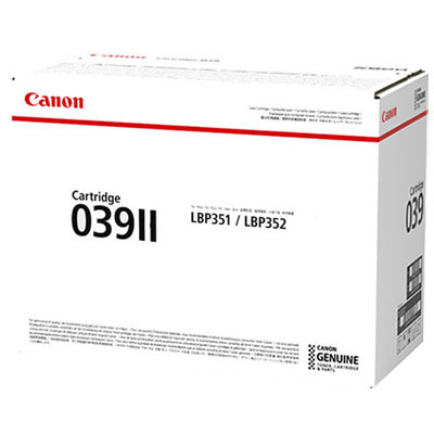Image for CANON CART039II TONER CARTRIDGE HIGH YIELD BLACK from Office National