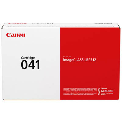 Image for CANON CART041 TONER CARTRIDGE BLACK from Angletons Office National