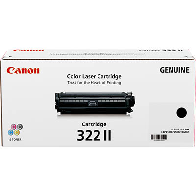 Image for CANON CART322 TONER CARTRIDGE HIGH YIELD BLACK from Office National Sydney Stationery