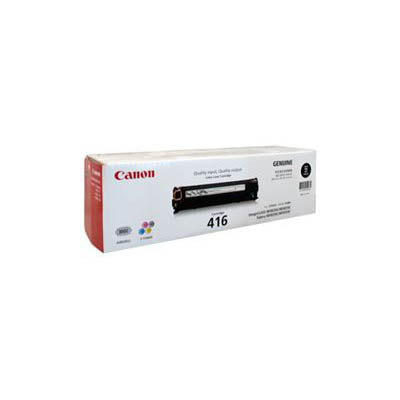 Image for CANON CART416 TONER CARTRIDGE BLACK from OFFICE NATIONAL CANNING VALE