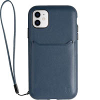 bodyguardz accent wallet case apple iphone 11 blue
