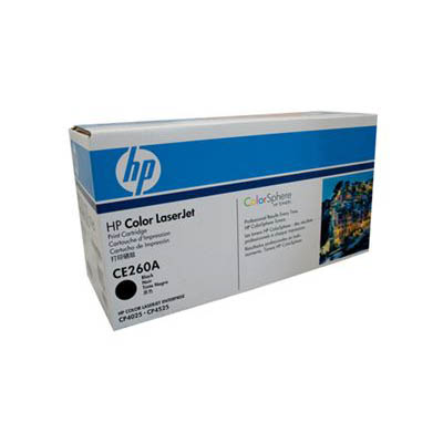Image for HP CE260A HT260 TONER CARTRIDGE BLACK from OFFICE NATIONAL CANNING VALE