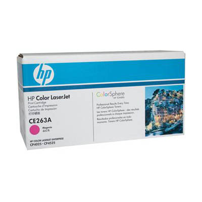 Image for HP CE263A HT263 TONER CARTRIDGE MAGENTA from Surry Office National
