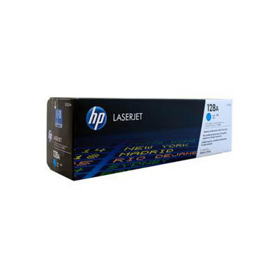 Image for HP CE321A 128A TONER CARTRIDGE CYAN from Surry Office National