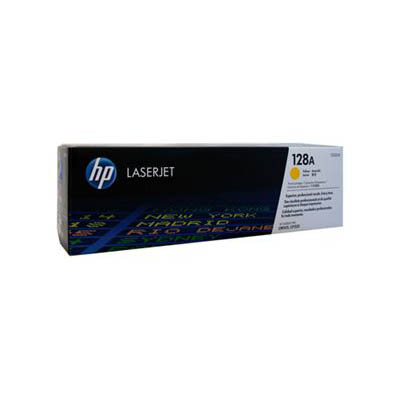 Image for HP CE322A 128A TONER CARTRIDGE YELLOW from Surry Office National