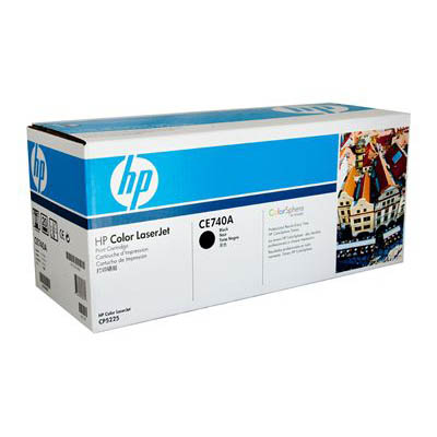 Image for HP 307A CE740A TONER CARTRIDGE BLACK from BACK 2 BASICS & HOWARD WILLIAM OFFICE NATIONAL
